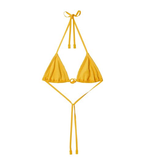 burberry bikini top|Bikini Top in Sunflower .